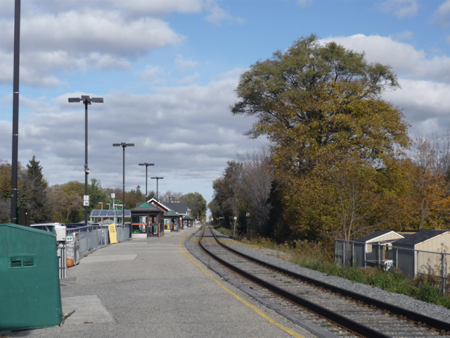 Above: The Stouffville GO train line can transport commuters to downtown Toronto more quickly than TTC bus and subway routes. Photo credit: Richard Sunichura.